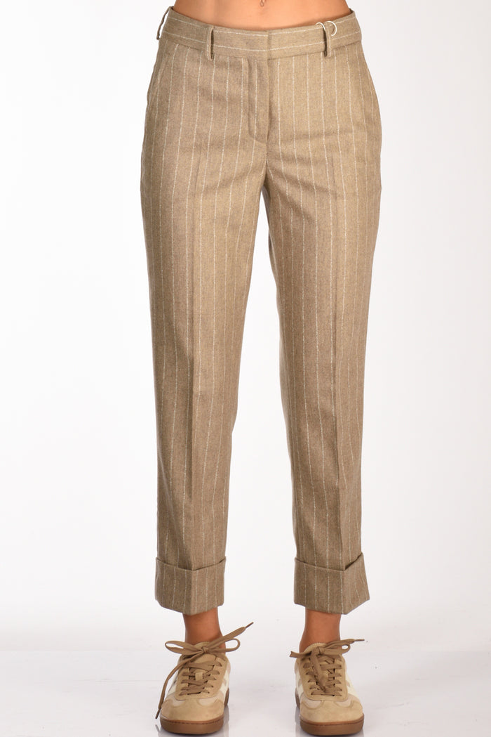 Incotex Slowear Pantalone Nevet Beige Donna - 3