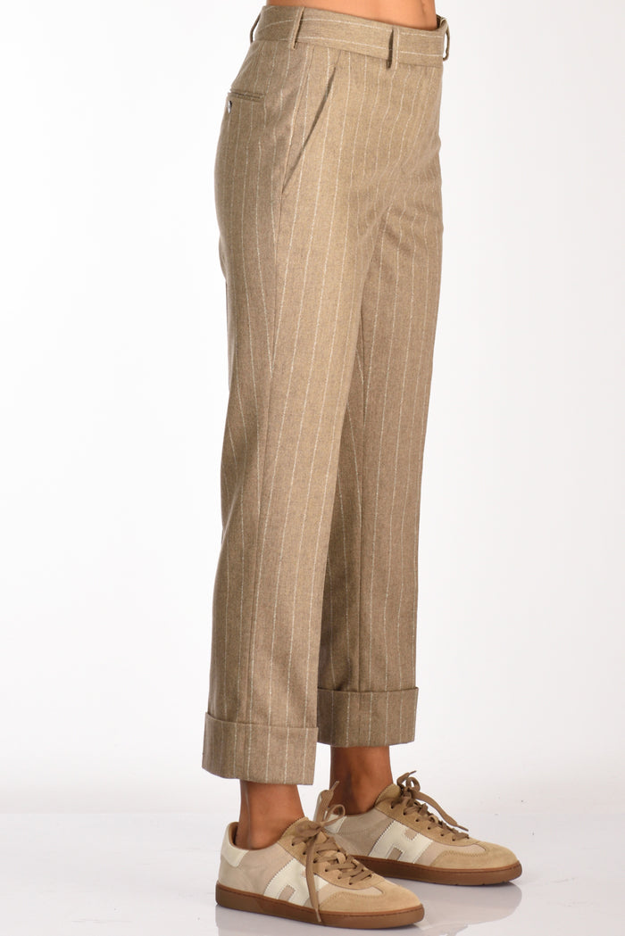 Incotex Slowear Pantalone Nevet Beige Donna - 4