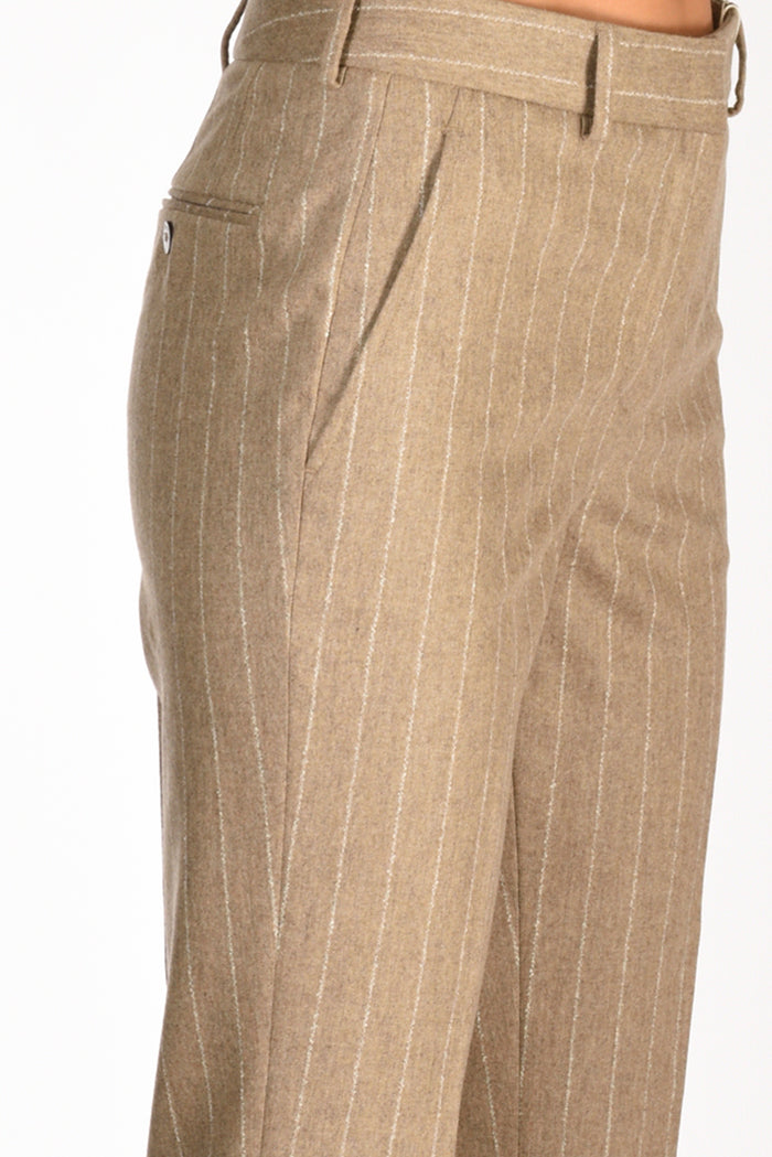 Incotex Slowear Pantalone Nevet Beige Donna - 5