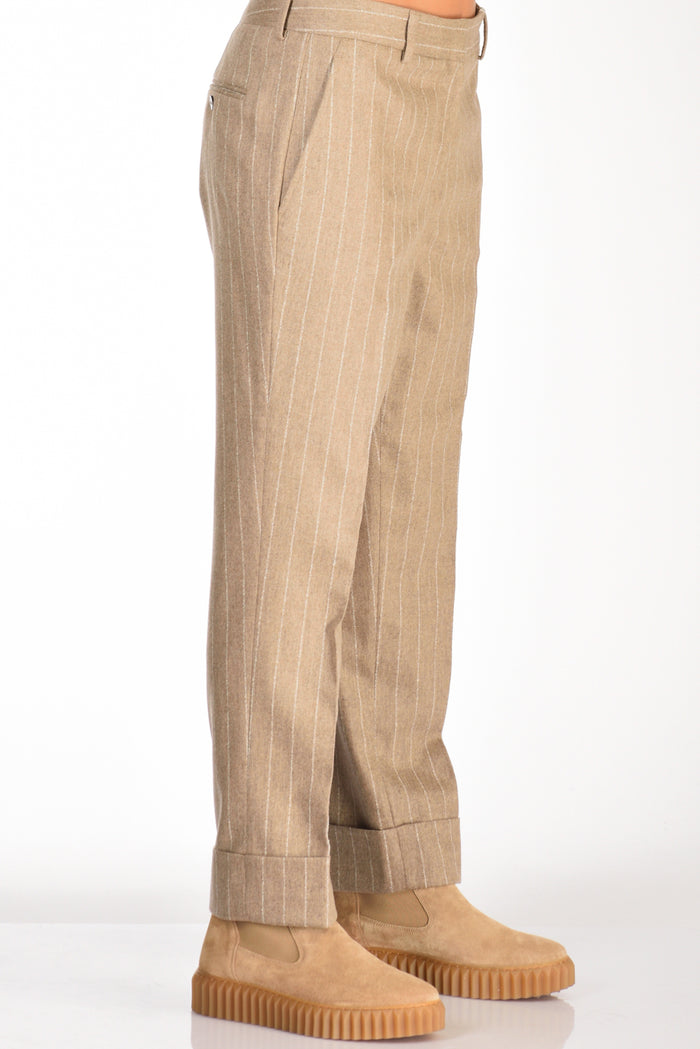 Incotex Slowear Pantalone Nevet Beige Donna - 5