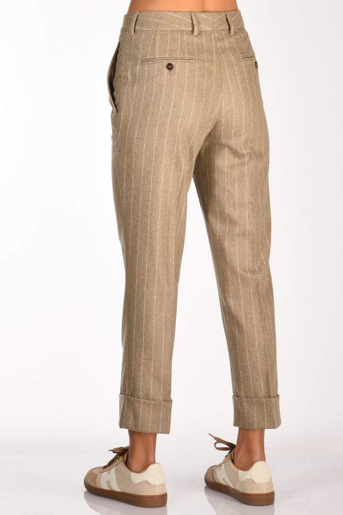 Incotex Slowear Pantalone Nevet Beige Donna - 6