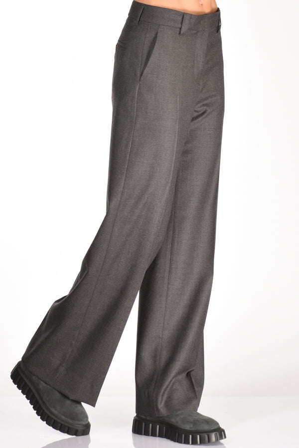 Incotex Slowear Pantalone Neera Grigio Scuro Donna
