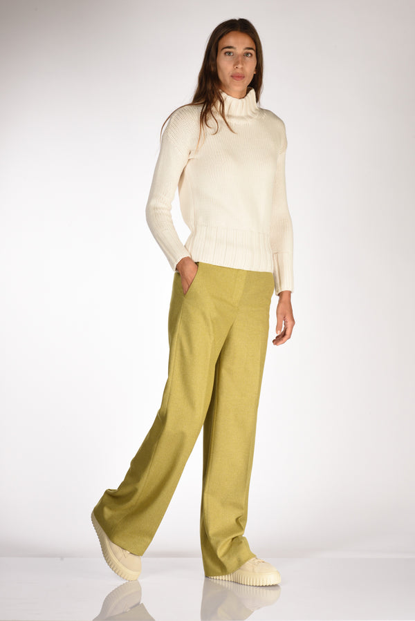 Incotex Slowear Pantalone Neera Giallo/beige Donna-2