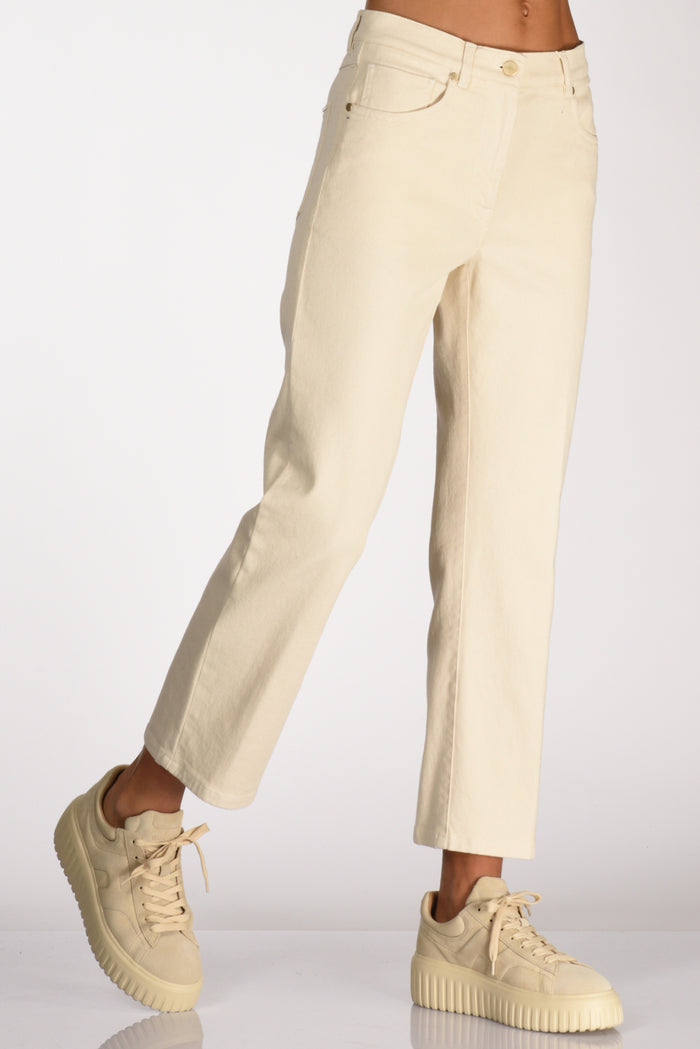 Incotex Slowear Pantaloni Beige Chiaro Donna - 1