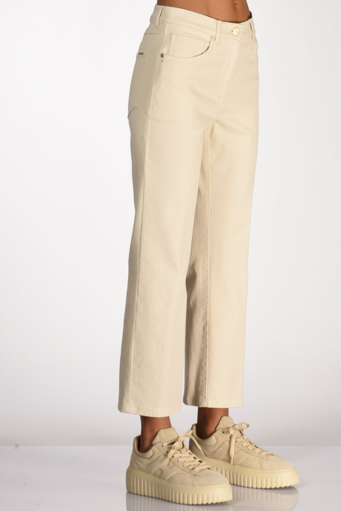 Incotex Slowear Pantaloni Beige Chiaro Donna - 4