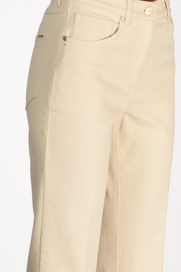 Incotex Slowear Pantaloni Beige Chiaro Donna - 5