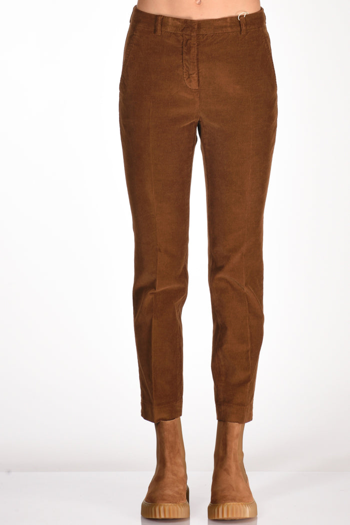 Incotex Slowear Pantalone Leyre Marrone Donna - 3