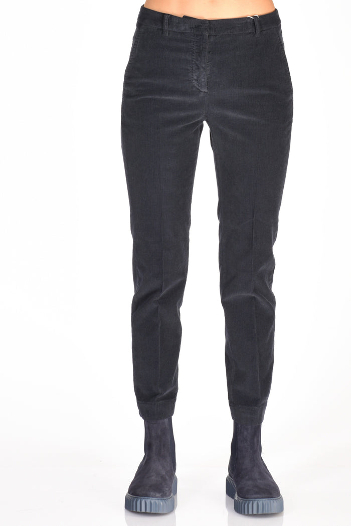 Incotex Slowear Pantalone Leyre Blu Donna - 3