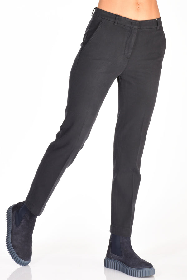 Incotex Slowear Pantalone Leyre Blu Donna
