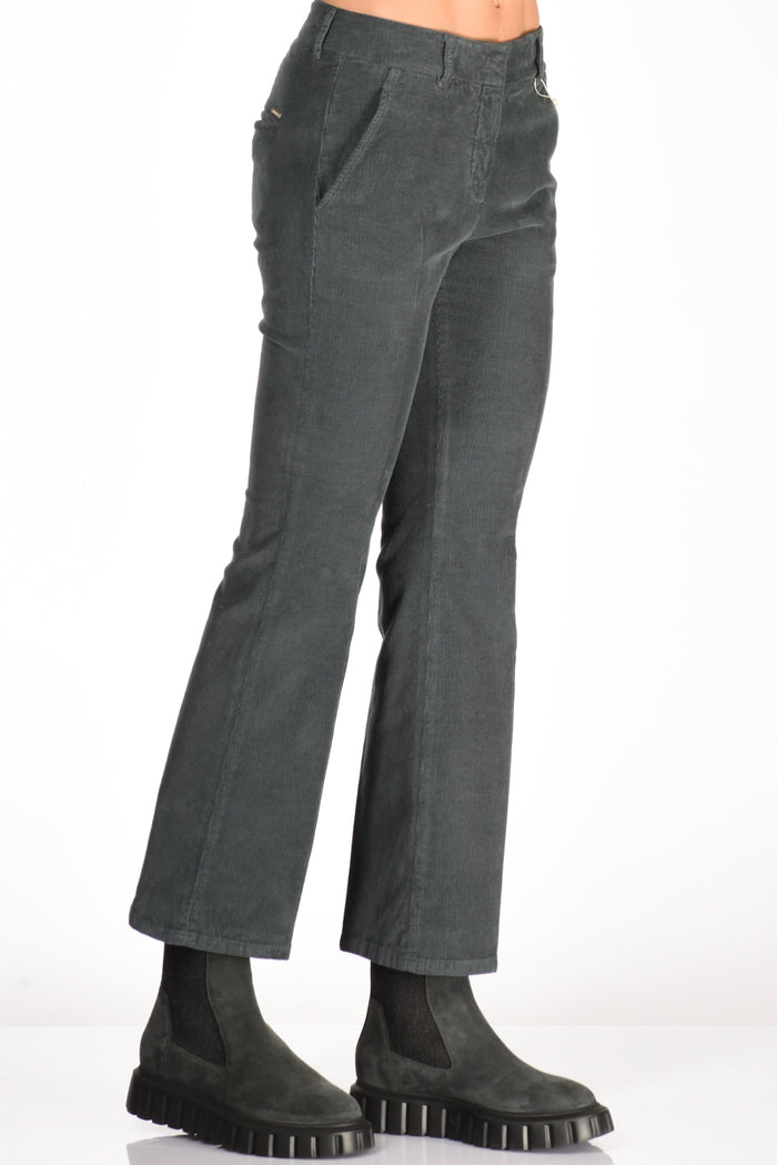 Incotex Slowear Pantalone Aylen Azzurro Polvere Donna - 5