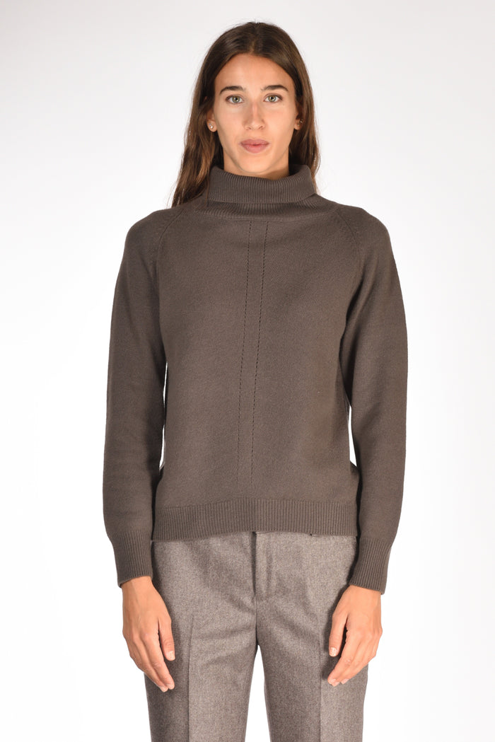 Zanone Slowear Maglia Lupetto Marrone Donna - 2