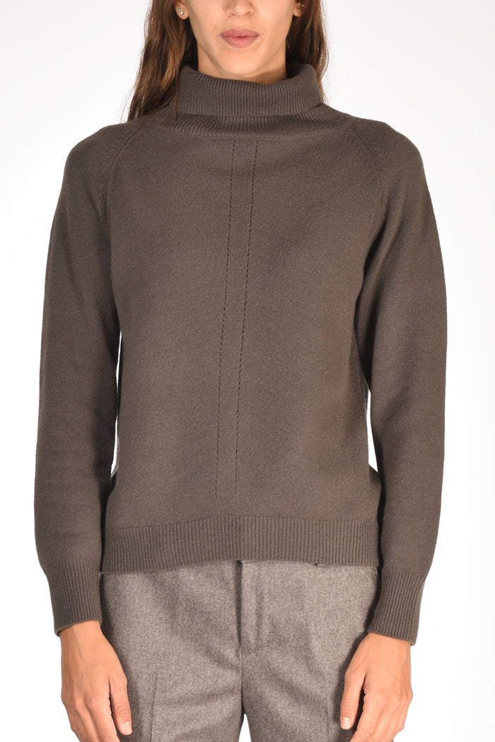 Zanone Slowear Maglia Lupetto Marrone Donna - 3
