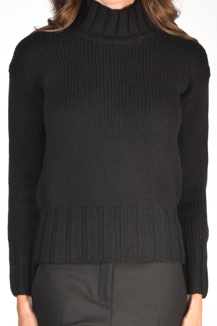 Zanone Slowear Maglia Lupetto Nero Donna - 3