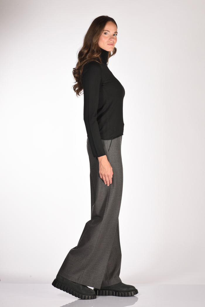 Zanone Slowear Collo Alto Nero Donna - 4