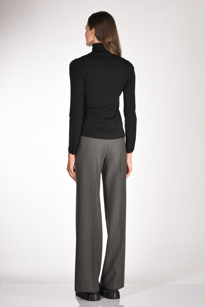Zanone Slowear Collo Alto Nero Donna - 5