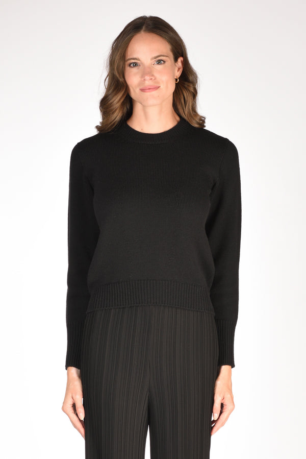 Zanone Slowear Maglia Girocollo Nero Donna-2