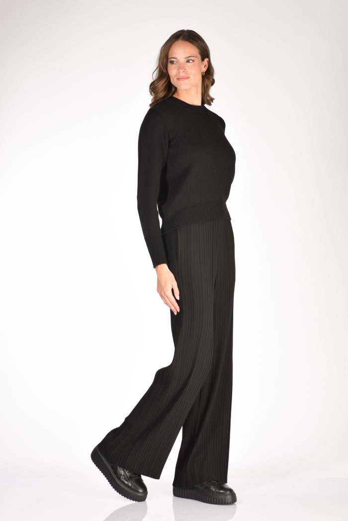 Zanone Slowear Maglia Girocollo Nero Donna - 4