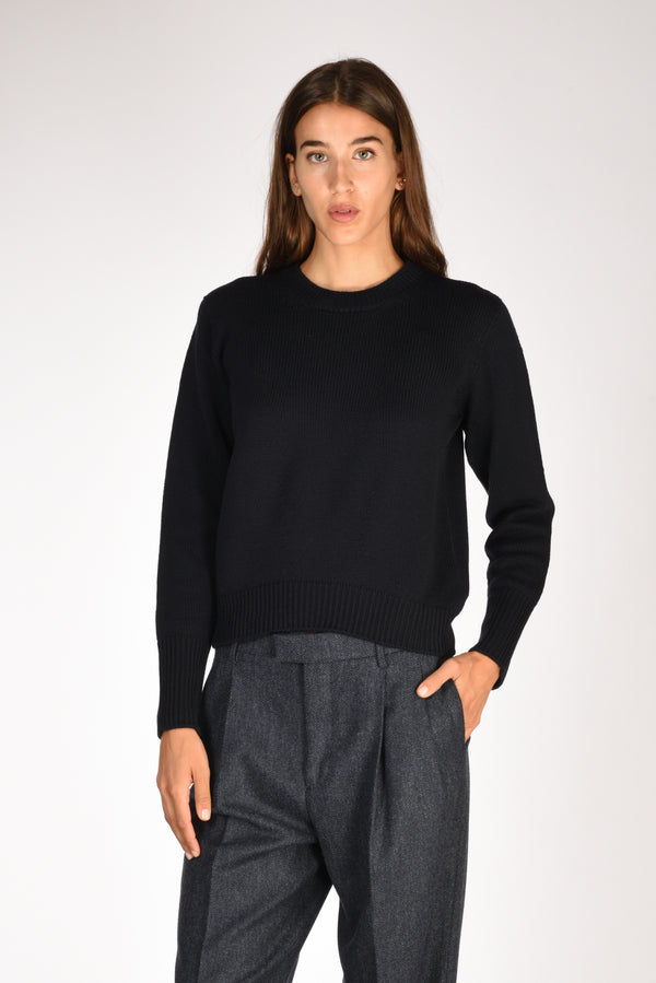 Zanone Slowear Maglia Girocollo Blu Donna