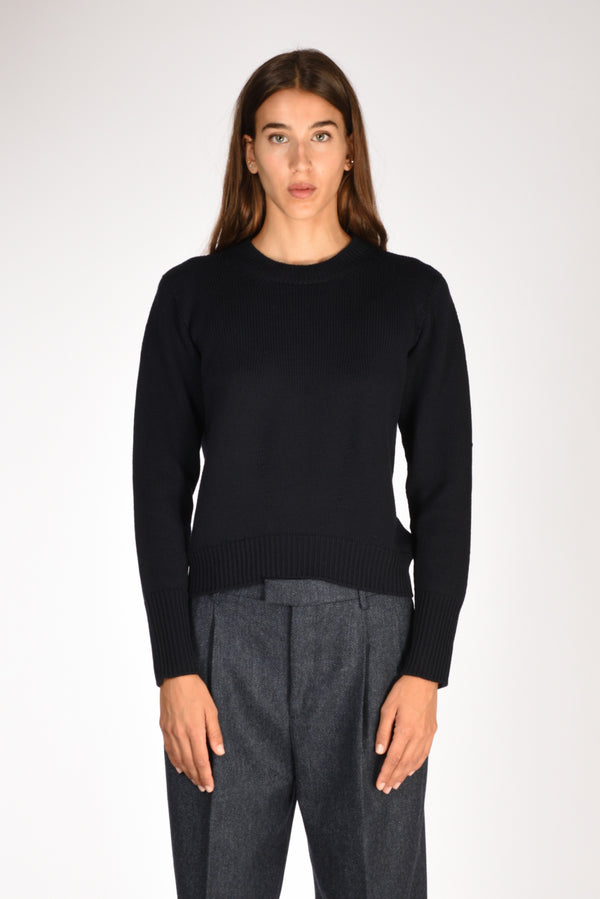 Zanone Slowear Maglia Girocollo Blu Donna-2