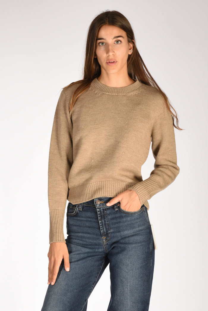 Zanone Slowear Maglia Girocollo Beige Donna - 1