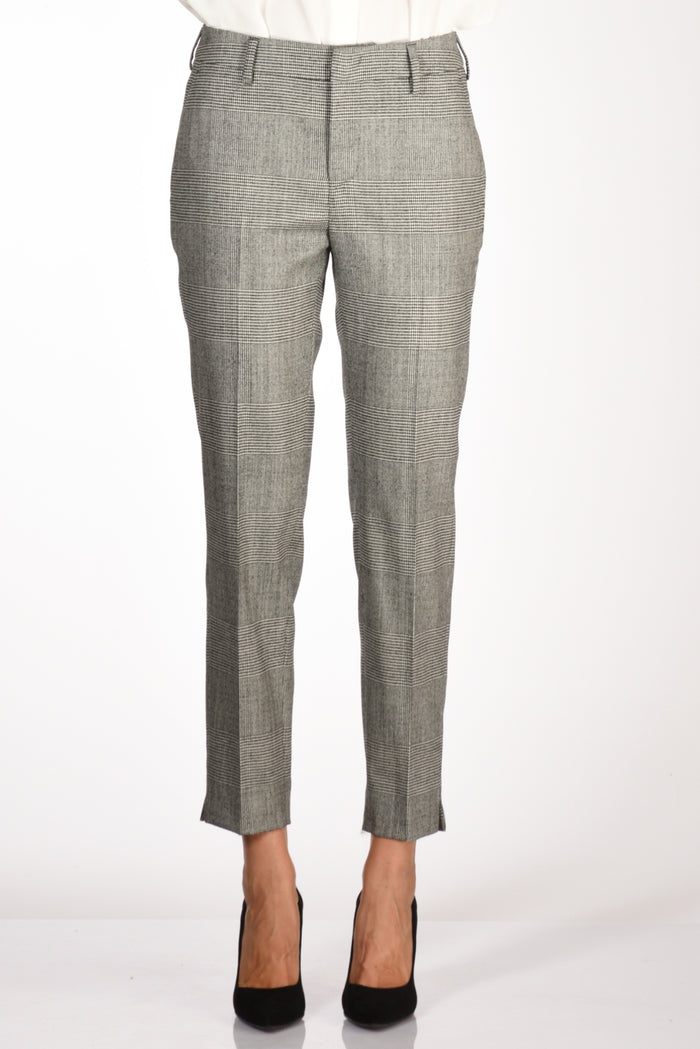 Pt Torino Pantalone New York Nero/bianco Donna - 3