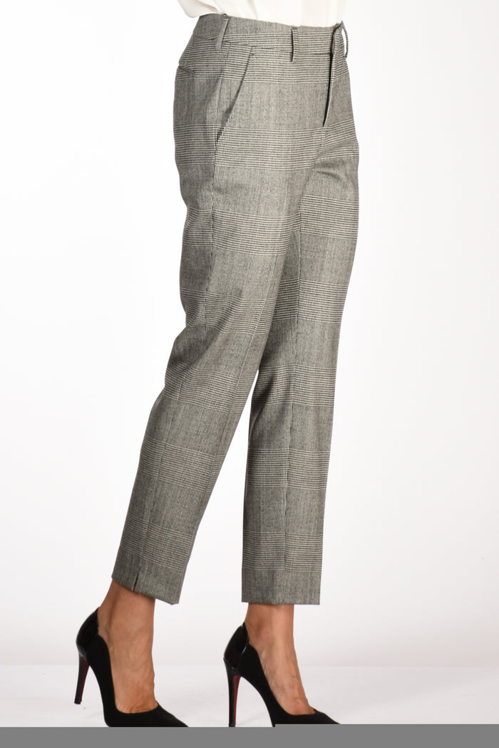 Pt Torino Pantalone New York Nero/bianco Donna - 5