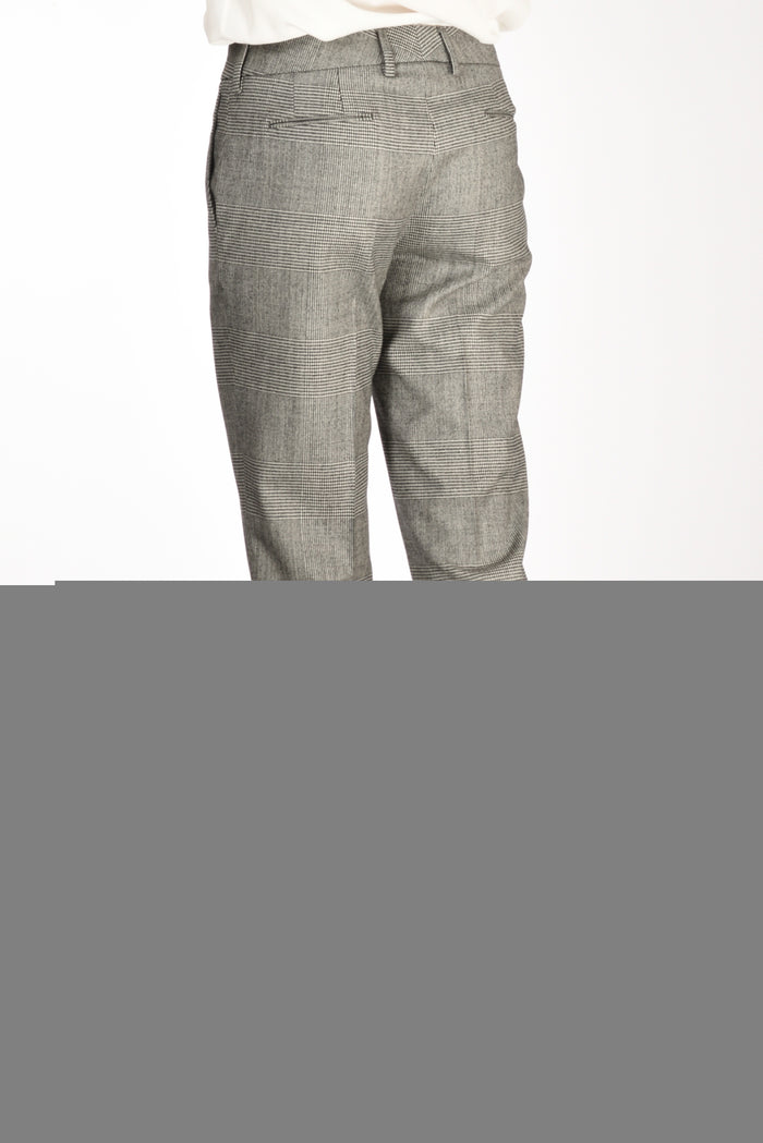 Pt Torino Pantalone New York Nero/bianco Donna - 6