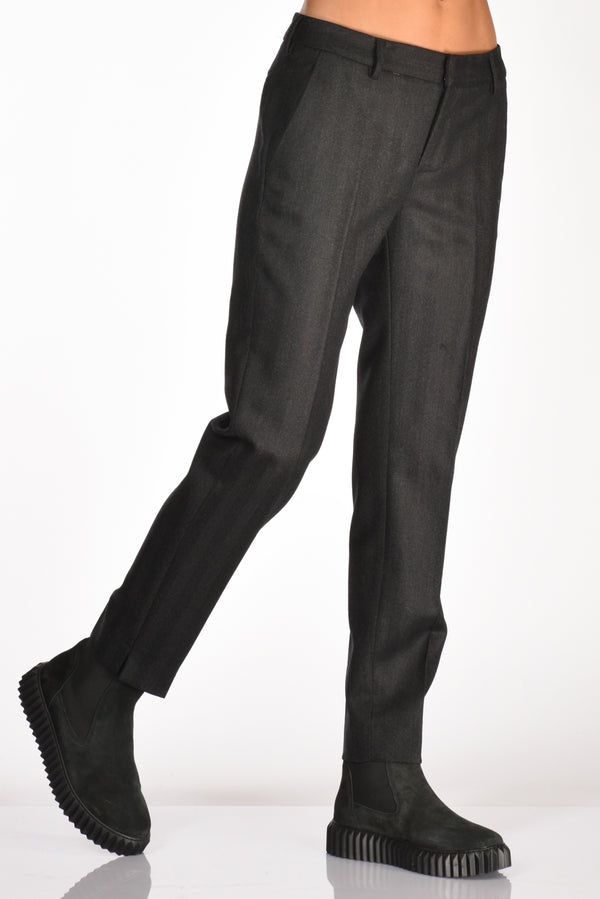 Pt Torino Pantalone New York Grigio Donna