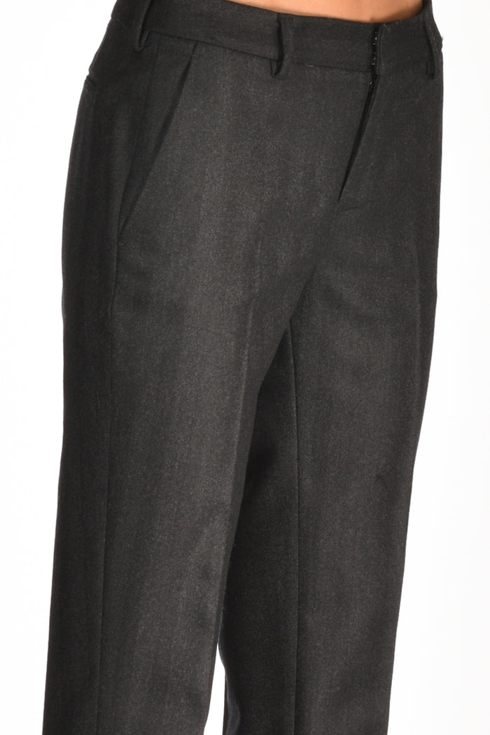 Pt Torino Pantalone New York Grigio Donna - 4