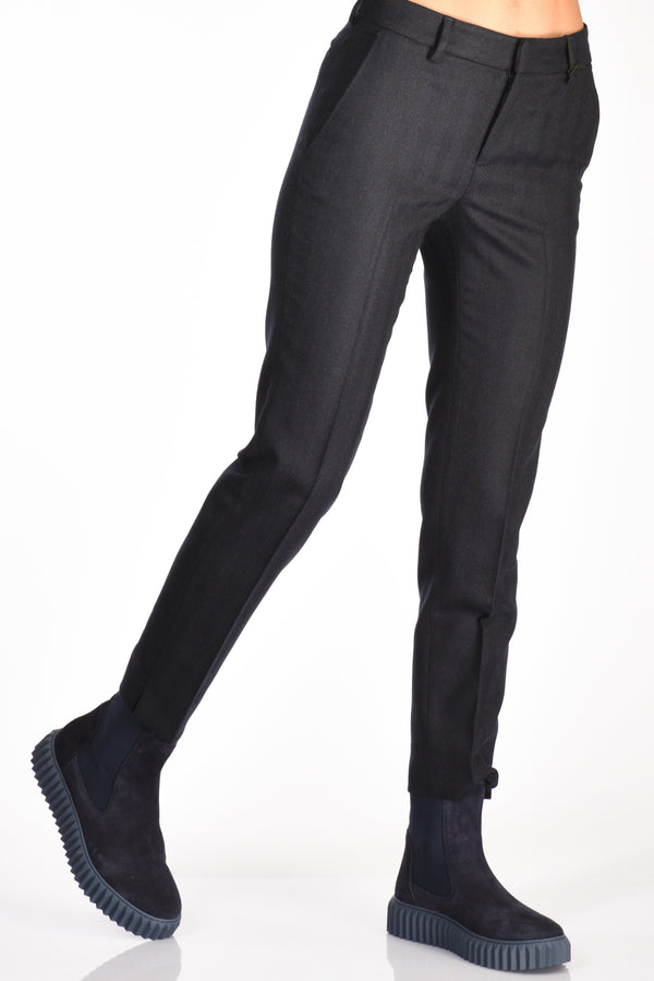 Pt Torino Pantalone New York Blu Donna