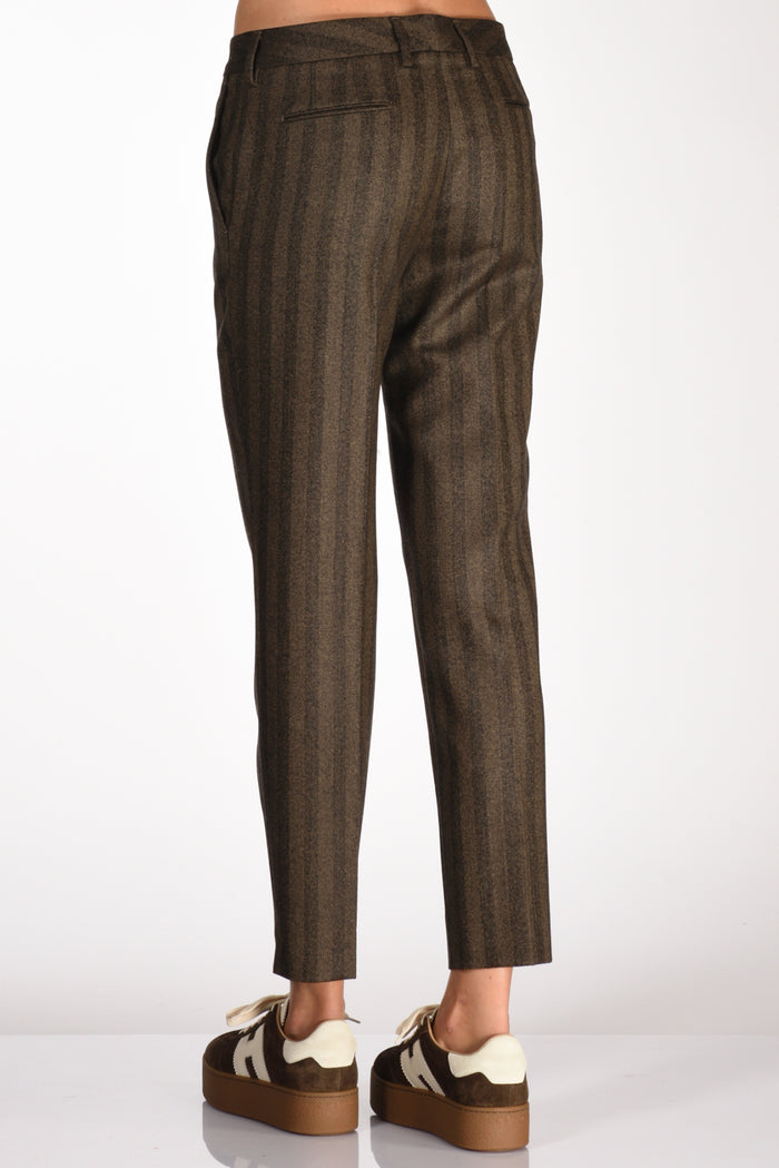 Pt Torino Pantalone New York Beige/marrone Donna - 6