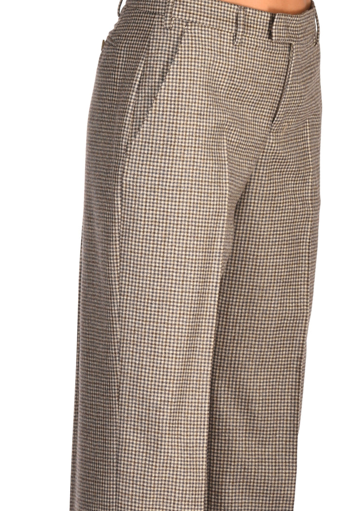Pt Torino Pantalone Emma Beige/marrone Donna - 5