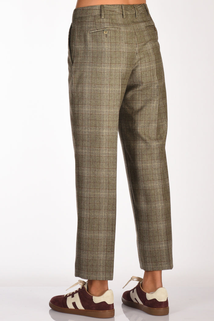 Pt Torino Pantalone Emma Verde/beige Donna - 6