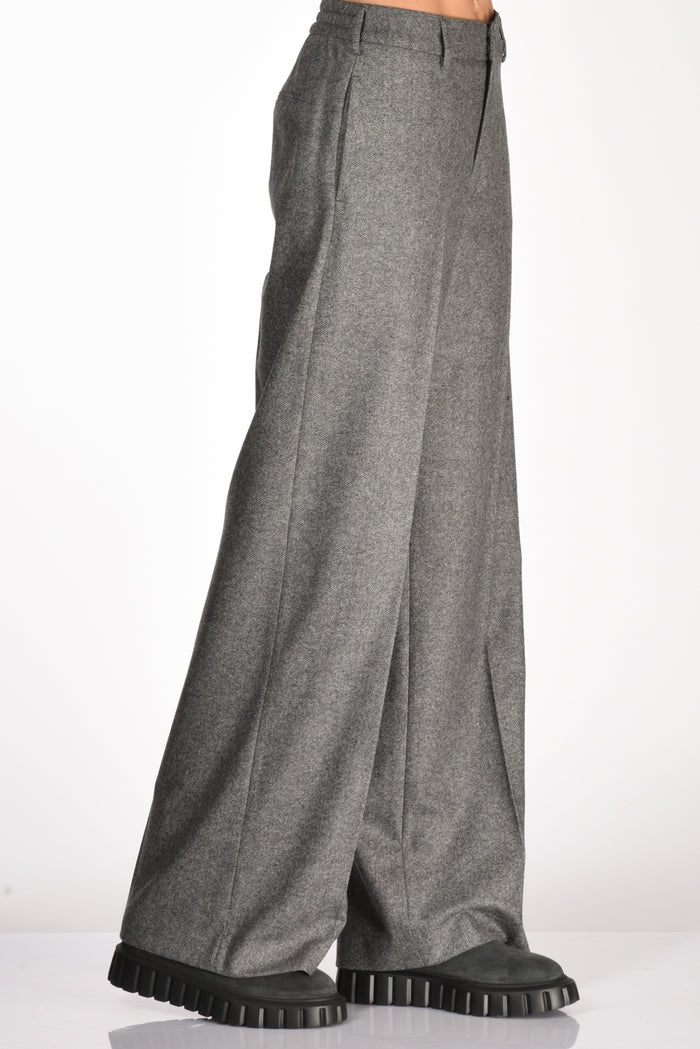 Pt Torino Pantalone Lorenza Grigio Scuro Donna - 1