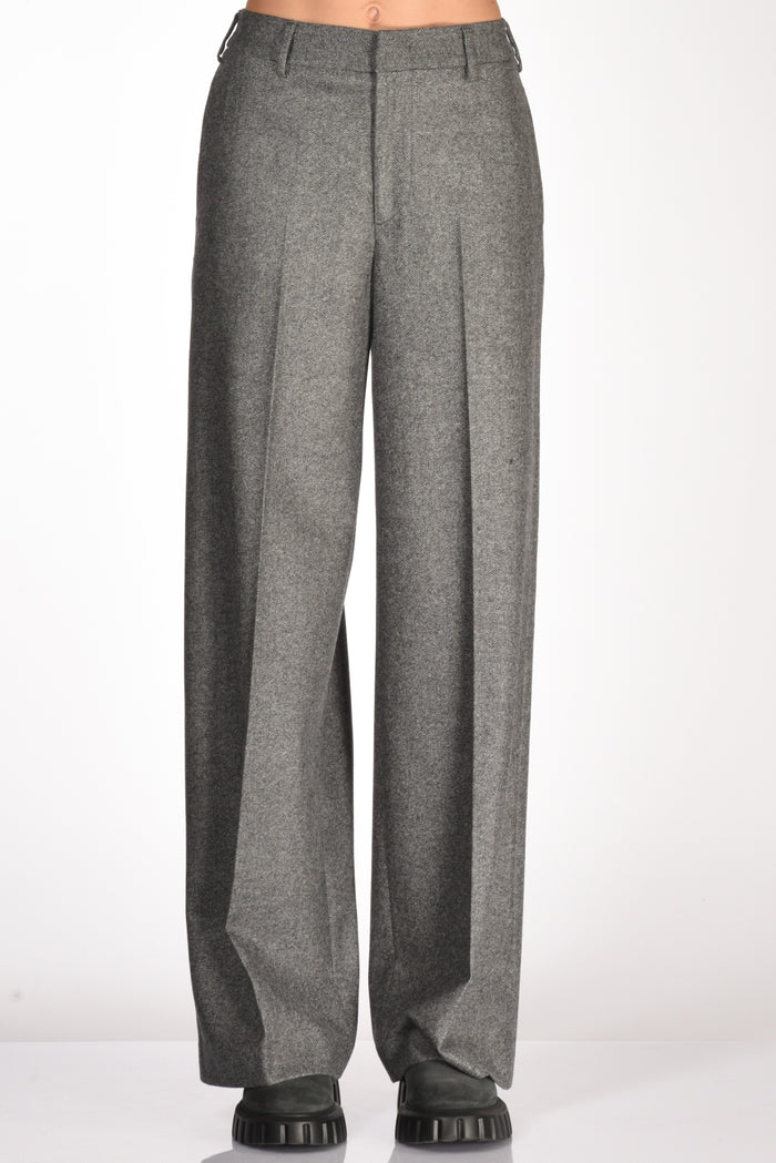 Pt Torino Pantalone Lorenza Grigio Scuro Donna - 3