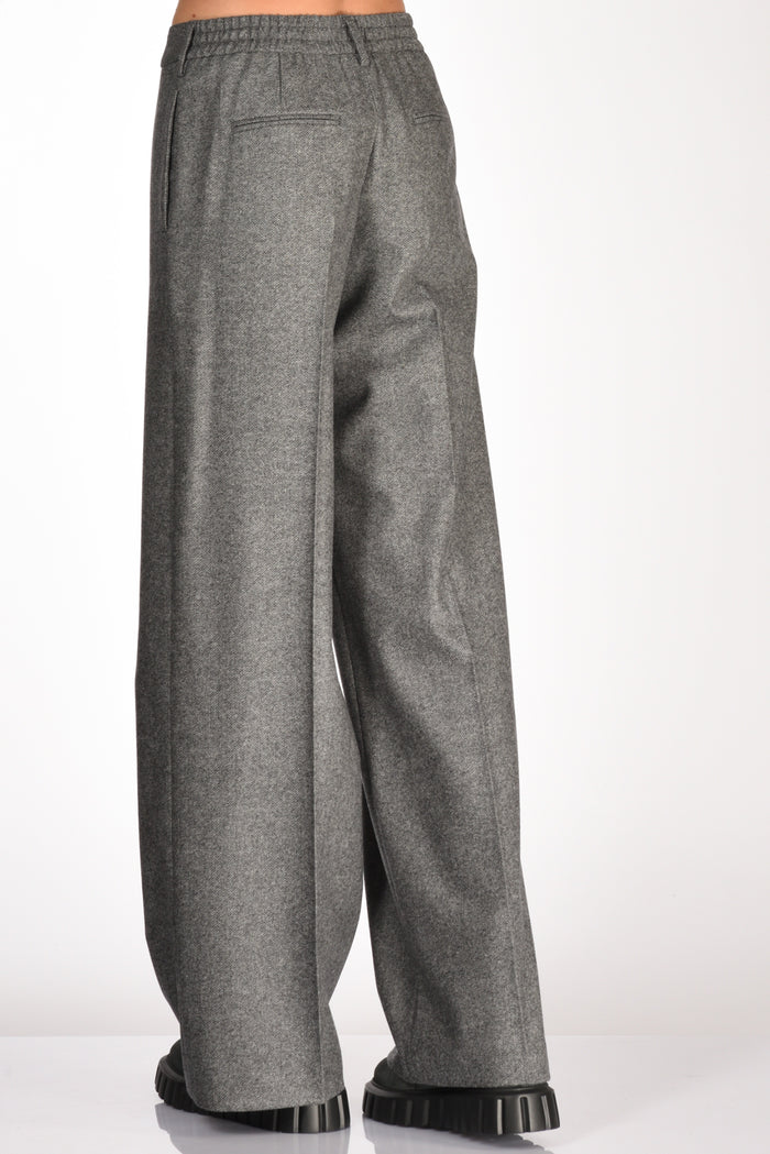 Pt Torino Pantalone Lorenza Grigio Scuro Donna - 6