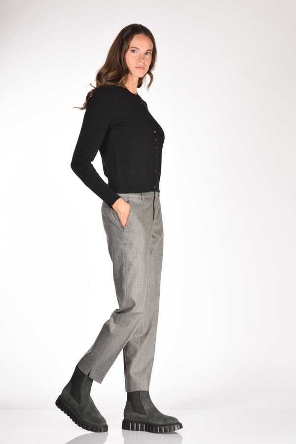 Pt Torino Pantalone New York Grigio Donna-2
