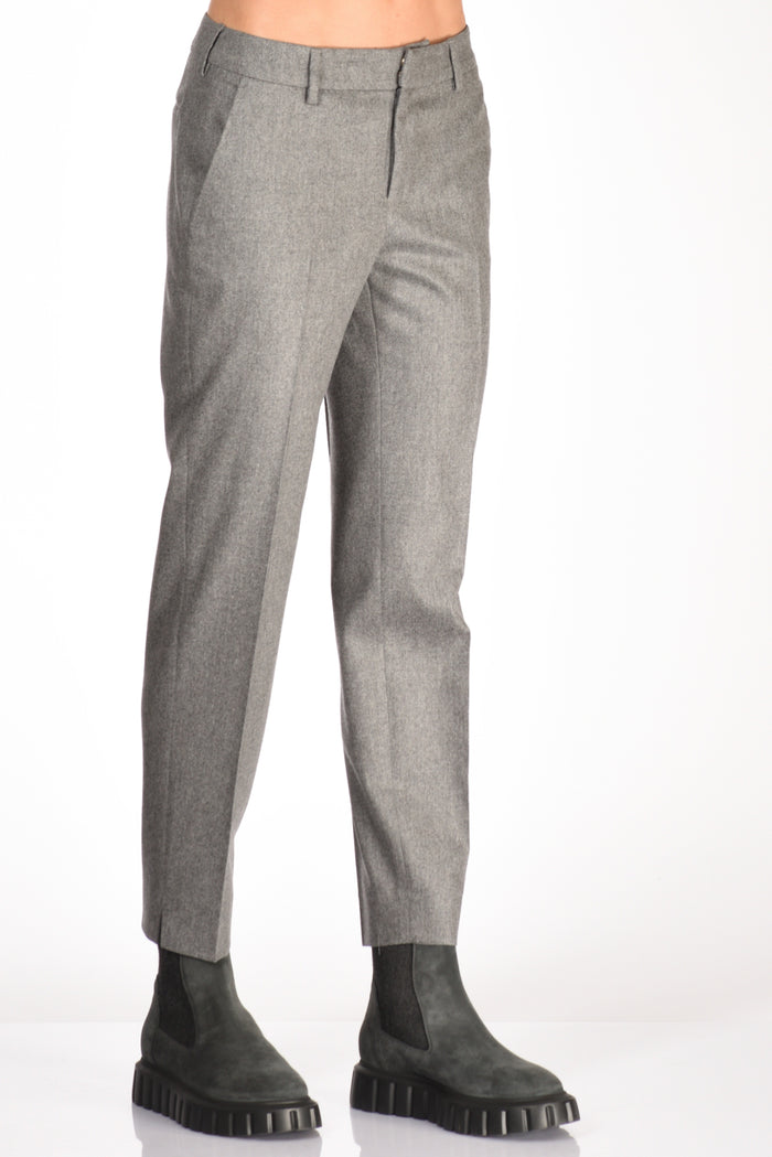 Pt Torino Pantalone New York Grigio Donna - 4