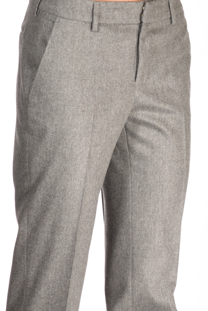 Pt Torino Pantalone New York Grigio Donna - 5