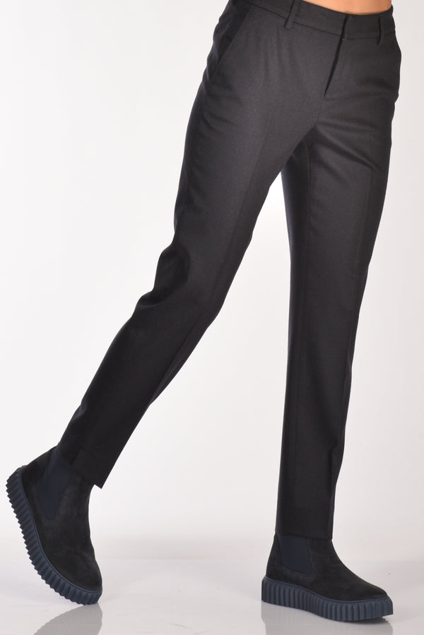 Pt Torino Pantalone New York Blu Donna