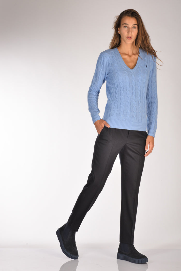 Pt Torino Pantalone New York Blu Donna - 2