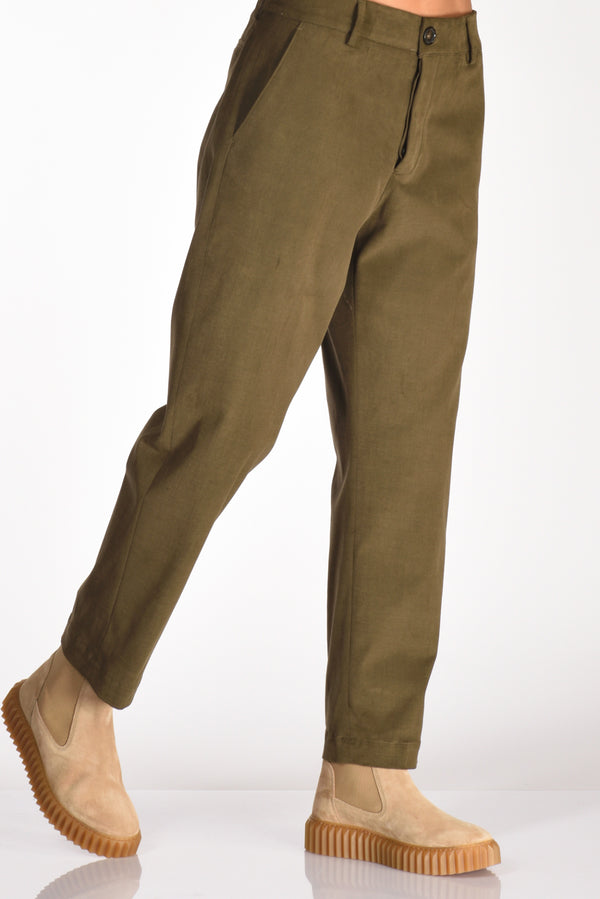 Pt Torino Pantalone Gio Verde Donna