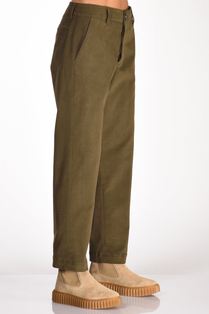 Pt Torino Pantalone Gio Verde Donna - 5