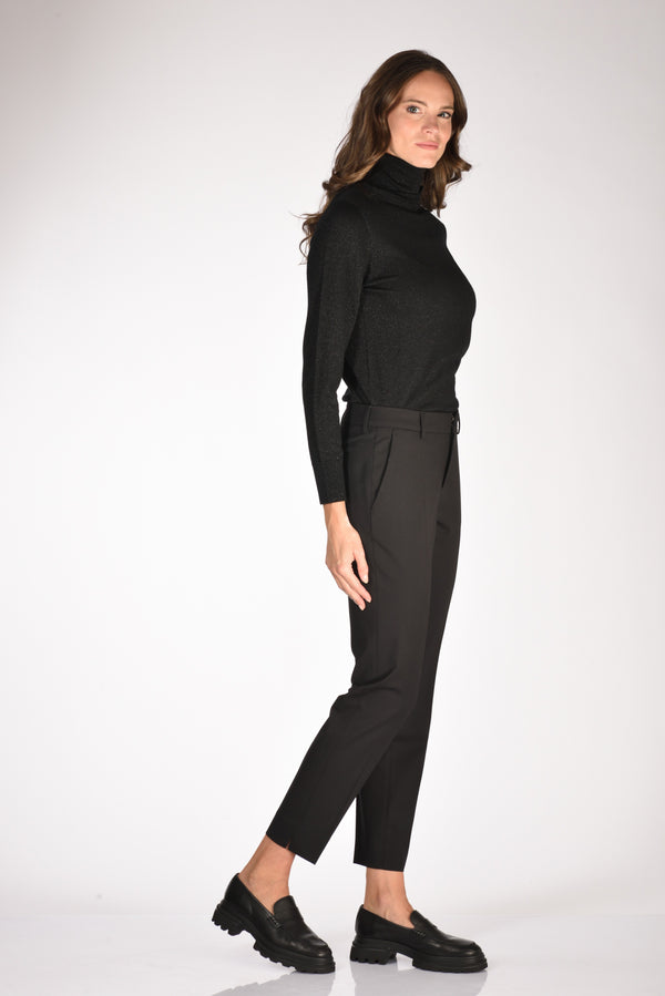 Pt Torino Pantalone New York Nero Donna-2