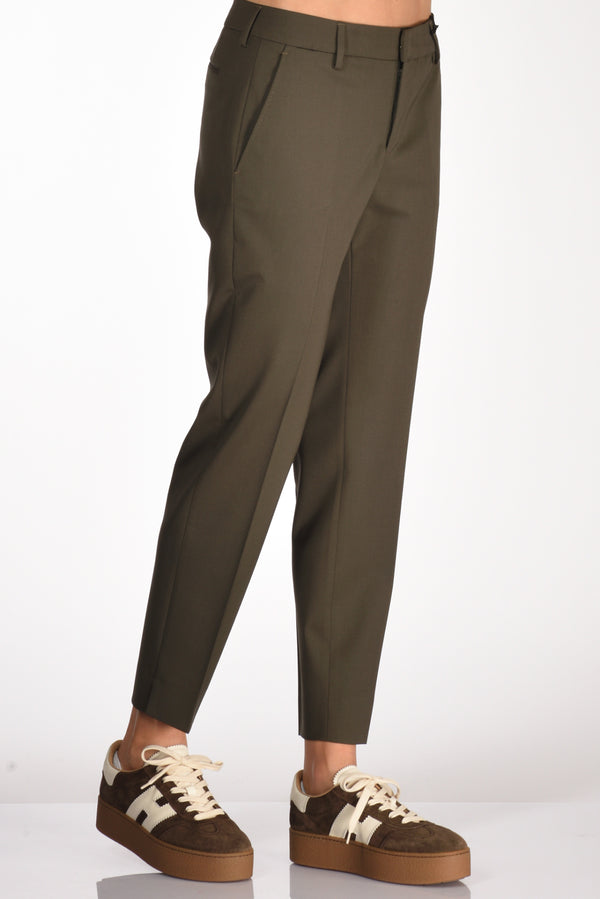 Pt Torino Pantalone New York Verde Donna