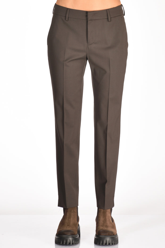 Pt Torino Pantalone New York Marrone Donna - 3