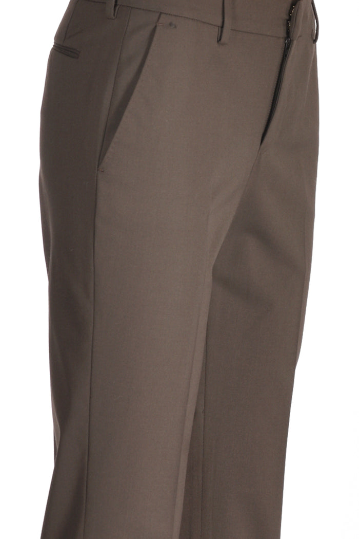 Pt Torino Pantalone New York Marrone Donna - 4