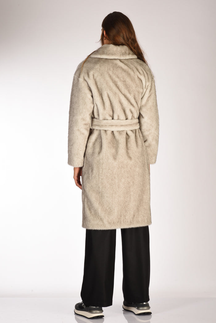 Herno Cappotto Ecofur Grigio Tortora Donna - 5