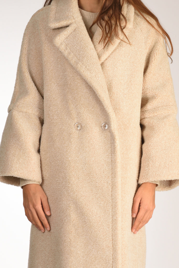 Herno Cappotto Ecofur Beige Chiaro Donna - 3