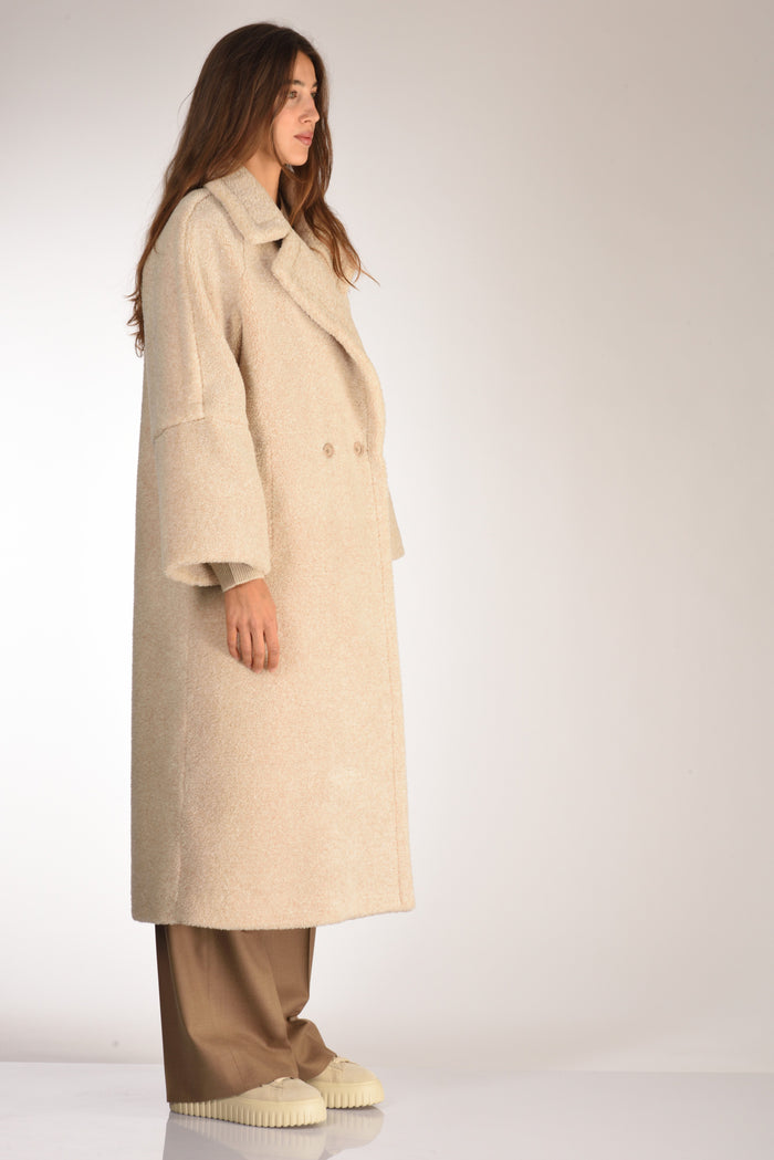 Herno Cappotto Ecofur Beige Chiaro Donna - 4